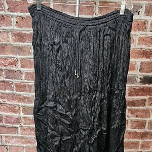 Women's JUST CLASS Maxi Broomstick Skirt Large Vintage